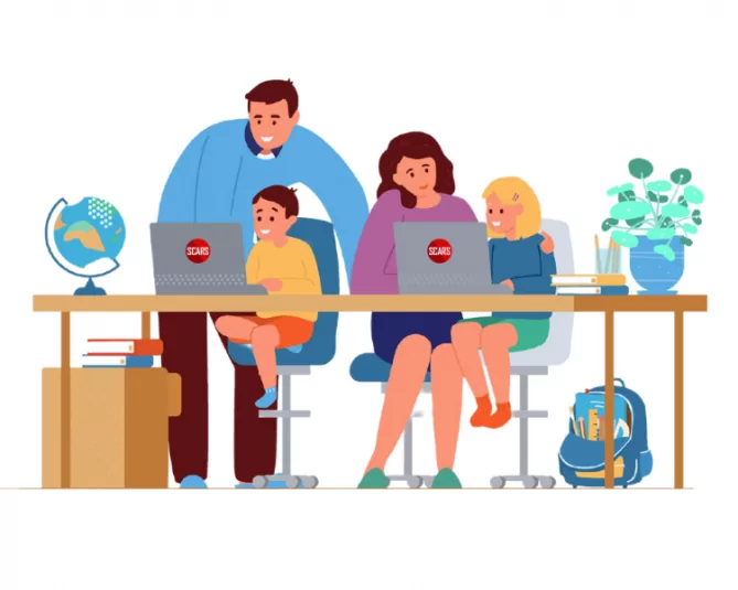 Children's Online Safety Guide by SCARS on ScamVictimsSupport.org